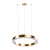 Lampa wisząca CIRCLE 40+60 LED mosiądz na 1 podsufitce - ST-8848-40+60 brass - Step Into Design